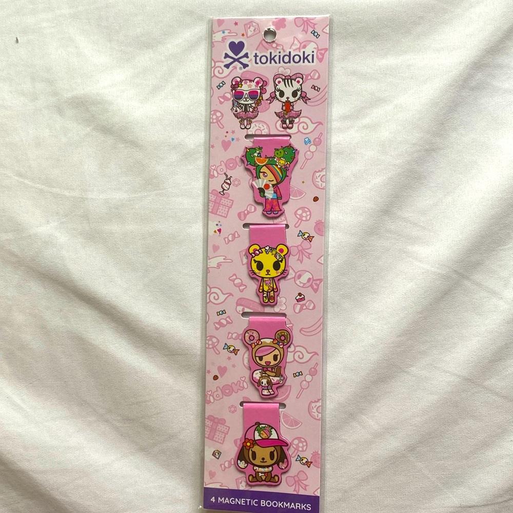 Cactus- Tokidoki magnetic bookmark